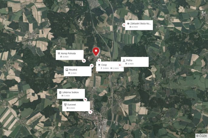 Prodej, Pozemek k bydlení, Roudná