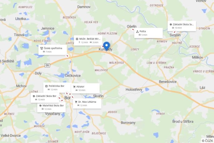 Prodej, Rodinný dům, Bor