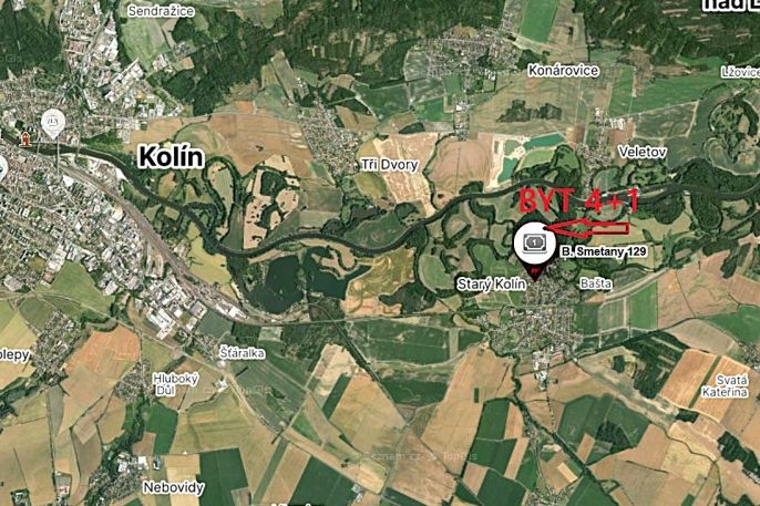Prodej, Byt 4+1, Starý Kolín