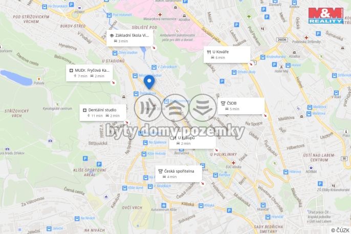 Pronájem, Obchod a služby, Ústí nad Labem