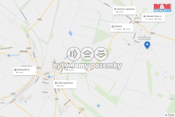 Pronájem, Výrobní objekt, Čečelice