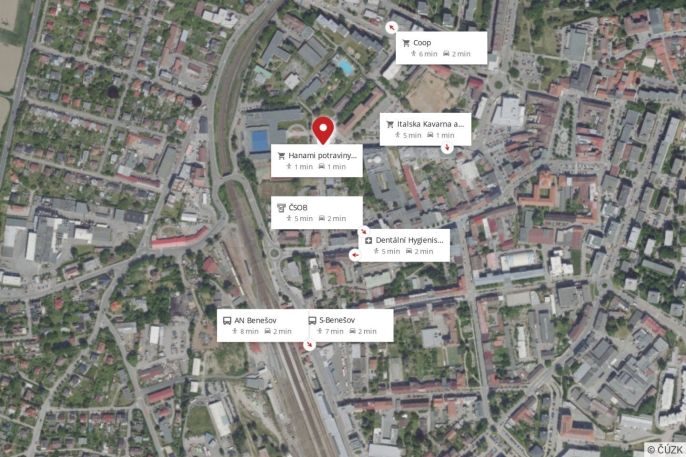 Pronájem, Garážové stání, Benešov