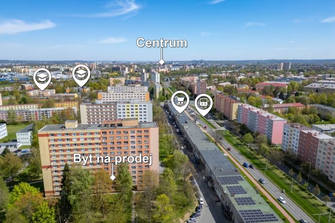 Prodej, Byt 3+1, Ostrava
