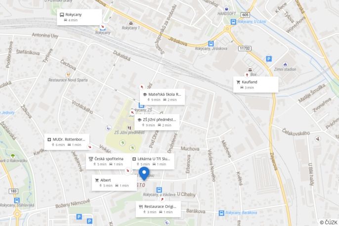 Prodej, Byt 2+1, Rokycany