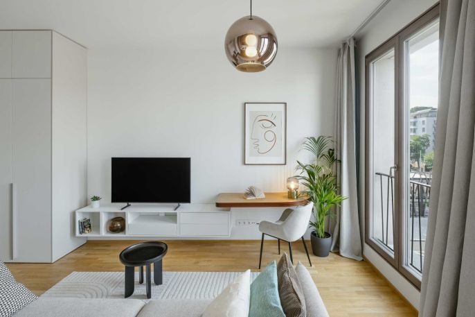 Pronájem, Byt 1+kk, Praha