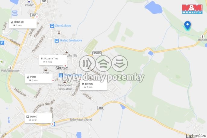 Prodej, Louka, Skuteč