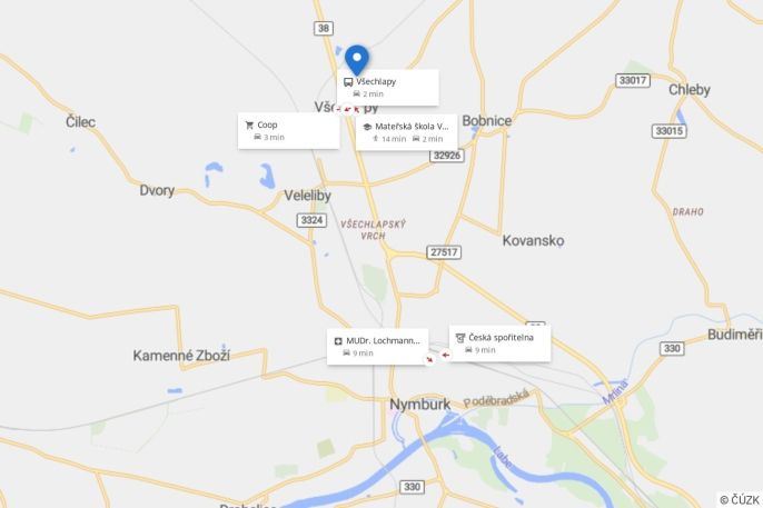 Prodej, Pozemek k bydlení, Všechlapy