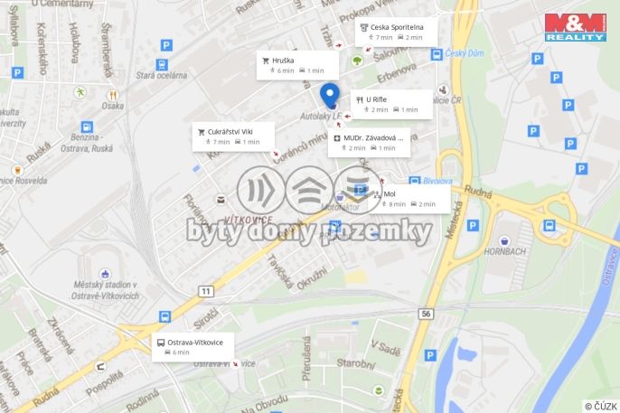 Pronájem, Kancelářský prostor, Ostrava