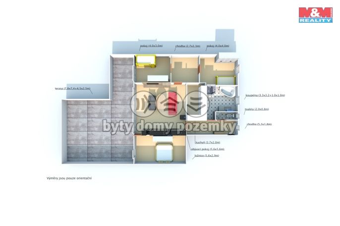 Prodej, Byt 4+kk, Plzeň