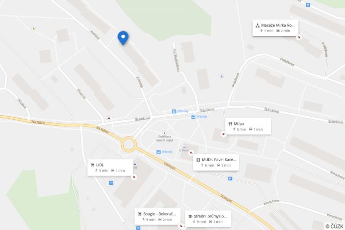 Pronájem, Byt 1+1, Ústí nad Labem