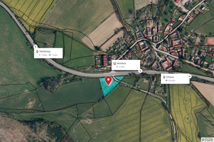 Prodej, Komerční pozemky, Pelhřimov