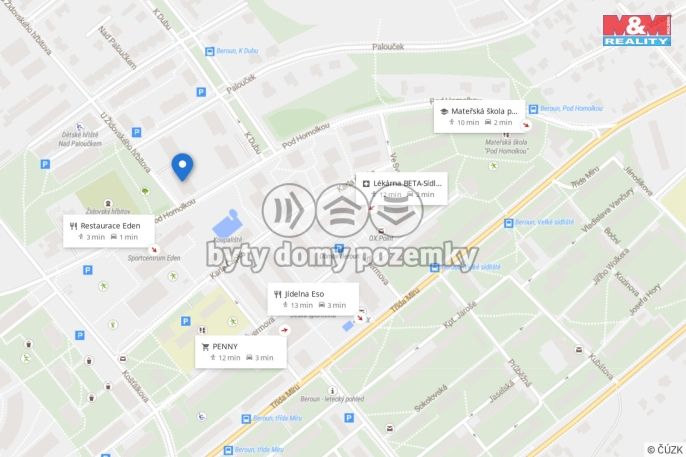 Prodej, Byt 2+kk, Beroun