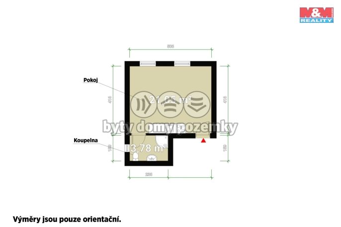 Pronájem, Byt 1+kk, Plzeň