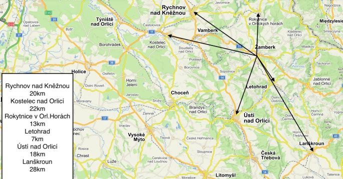 Pronájem, Rodinný dům, Žamberk