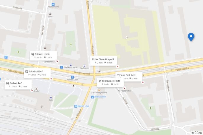 Pronájem, Byt 1+kk, Praha