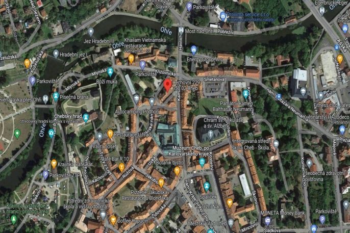 Pronájem, Byt 3+1, Cheb