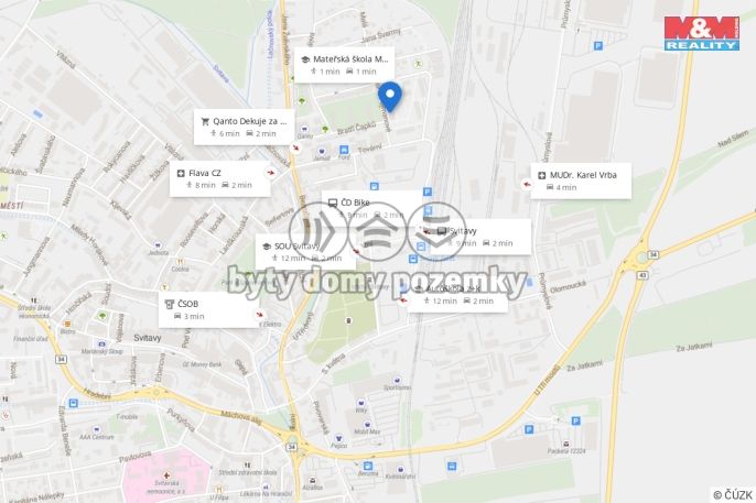 Pronájem, Byt 2+1, Svitavy