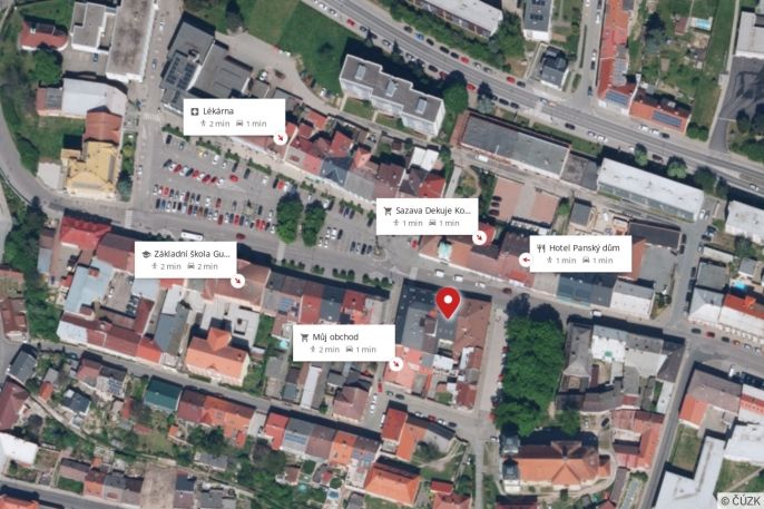Pronájem, Byt 2+1, Kostelec nad Orlicí