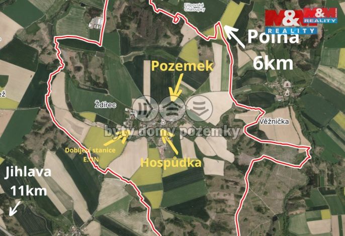 Prodej, Pozemek k bydlení, Ždírec