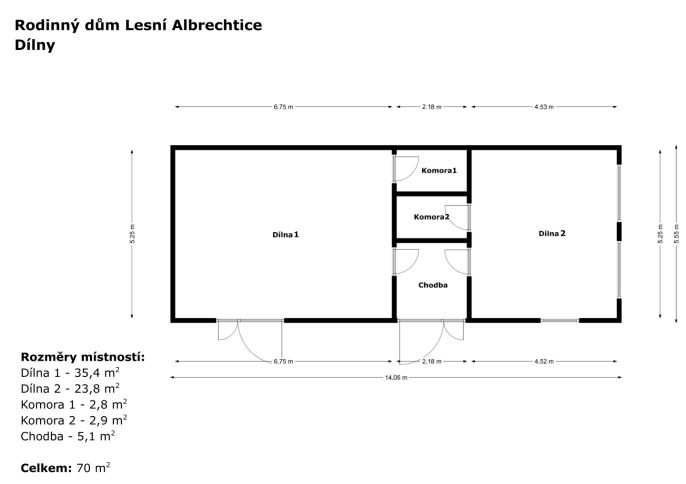Prodej, Rodinný dům, Březová