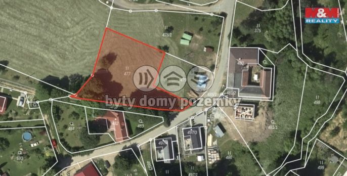 Prodej, Pozemek k bydlení, Skřípov