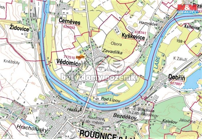 Prodej, Louka, Vědomice