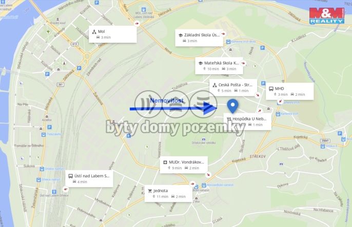 Prodej, Rodinný dům, Ústí nad Labem