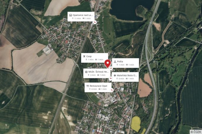 Pronájem, Byt 2+kk, Opatovice nad Labem