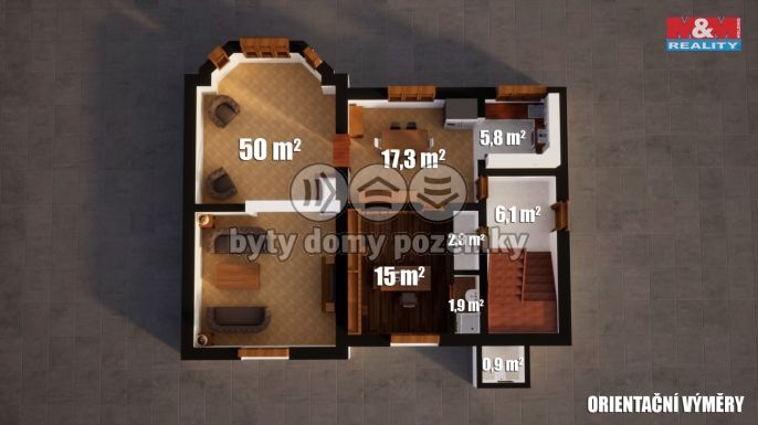 Prodej, Rodinný dům, Libčice nad Vltavou