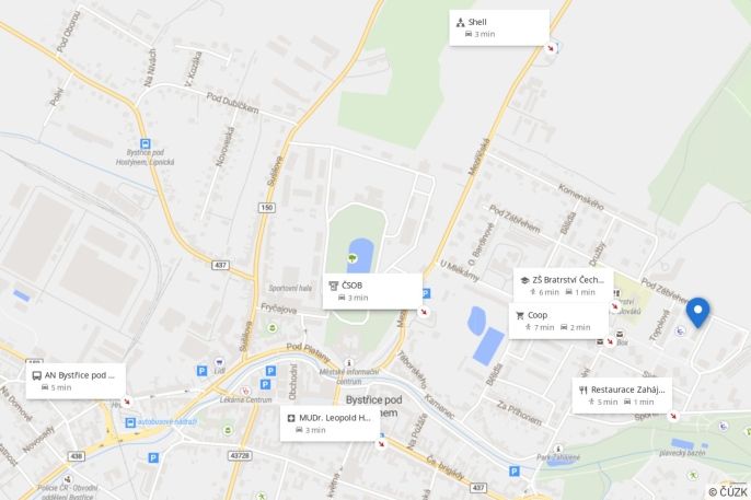 Prodej, Byt 1+1, Bystřice pod Hostýnem