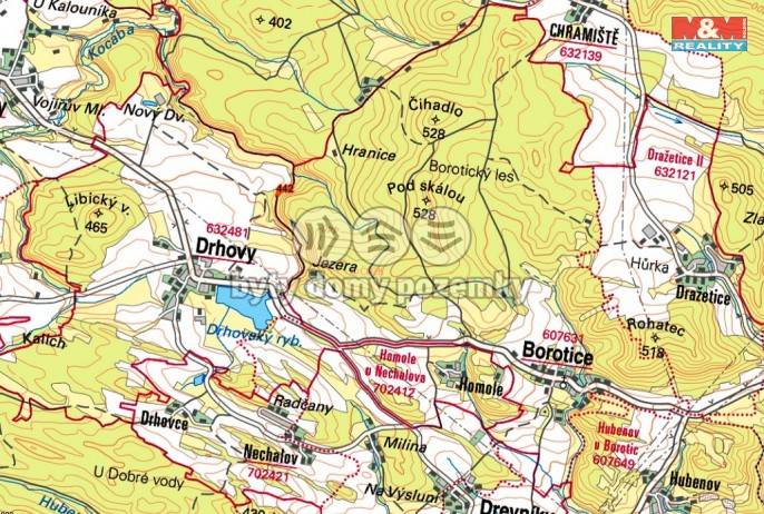 Prodej, Les, Borotice