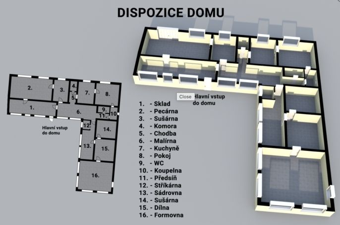 Prodej, Rodinný dům, Bohuslavice u Zlína