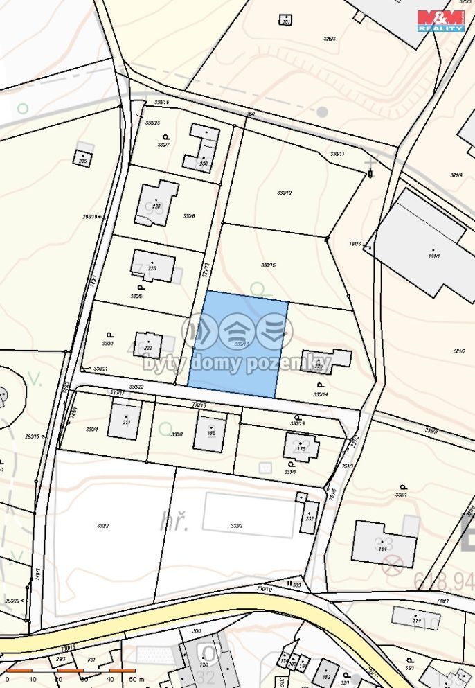 Prodej, Pozemek k bydlení, Borová