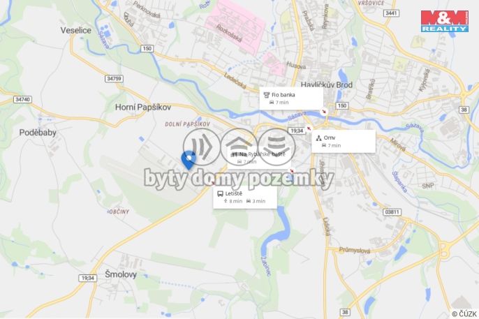 Pronájem, Výrobní objekt, Havlíčkův Brod