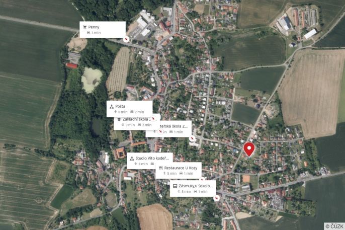 Prodej, Pozemek k bydlení, Zásmuky