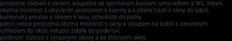 Prodej, Chata, Bečice