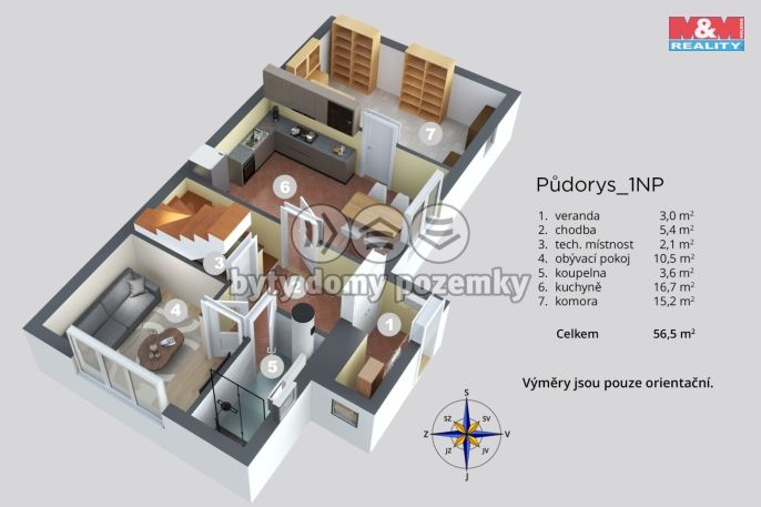 Prodej, Rodinný dům, Budyně nad Ohří