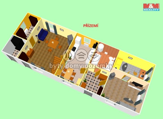 Prodej, Rodinný dům, Dolní Pohleď