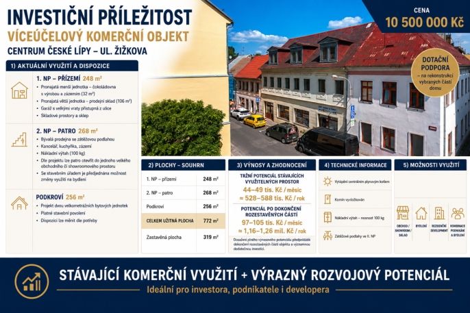 Prodej, Obchod a služby, Česká Lípa