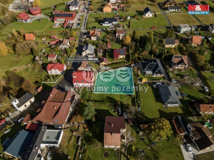 Prodej, Pozemek k bydlení, 970 m², Lhotka