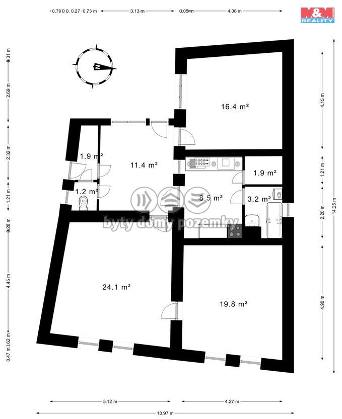 Prodej, Rodinný dům, Kounice