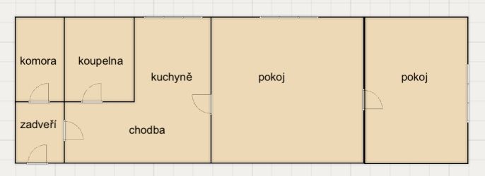 Pronájem, Byt 3+kk, Česká Třebová