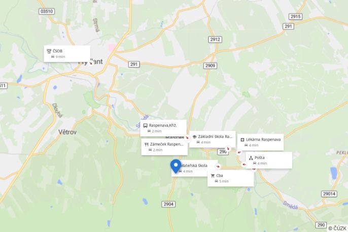 Prodej, Pozemek k bydlení, Raspenava