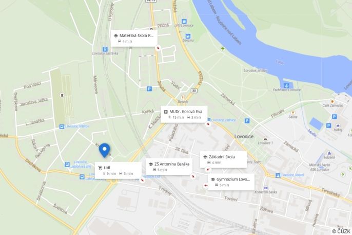 Prodej, Byt 2+1, Lovosice