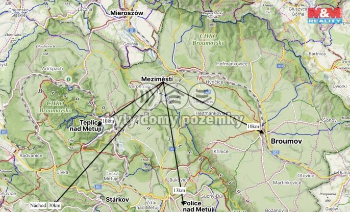 Pronájem, Byt 2+kk, Meziměstí