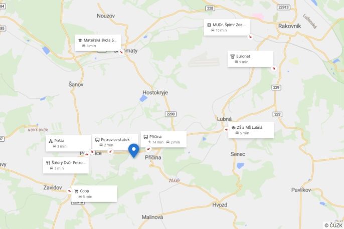 Prodej, Pozemek k bydlení, Petrovice