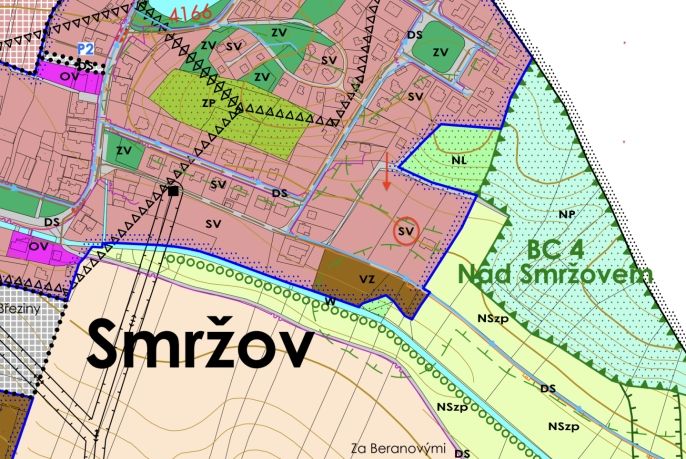 Prodej, Pozemek k bydlení, Smržov