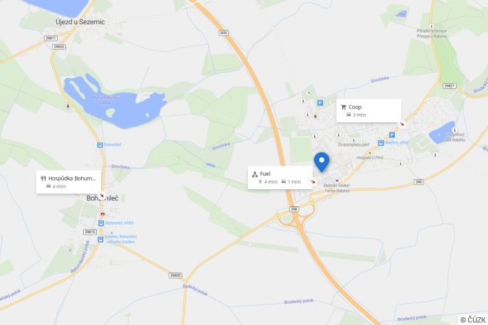Prodej, Komerční pozemky, Rokytno