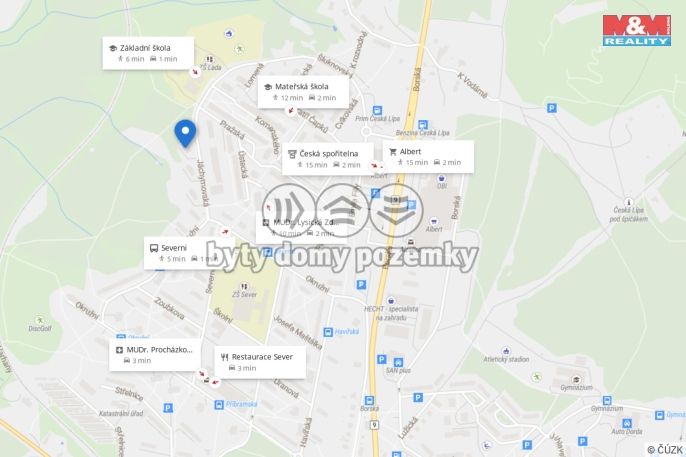 Prodej, Byt 1+1, Česká Lípa