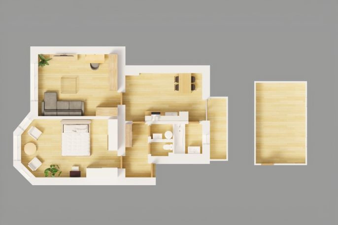 Prodej, Byt 2+1, Děčín